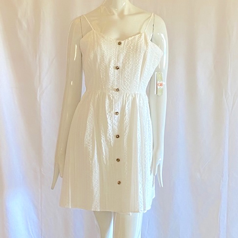 *NEW WHITE SUMMER DRESS